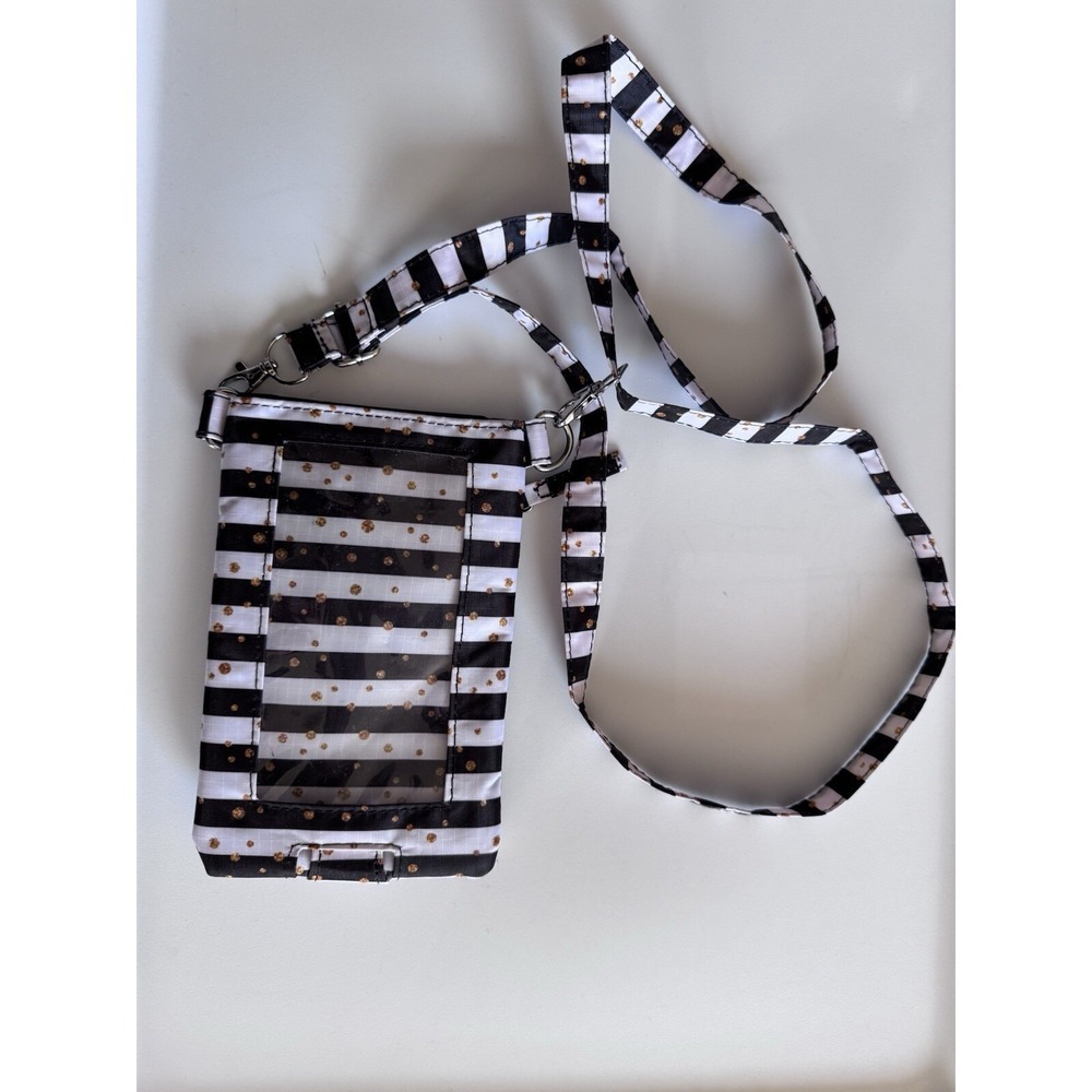 Phone Purse Crossbody for Women,Cellphone Crossbody with Shoulder Black & White - Picture 6 of 6